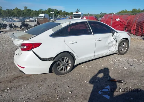 2016 Hyundai Sonata Se from USA, damaged, VIN 5NPE24AF3GH316760
